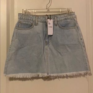 Jean skirt